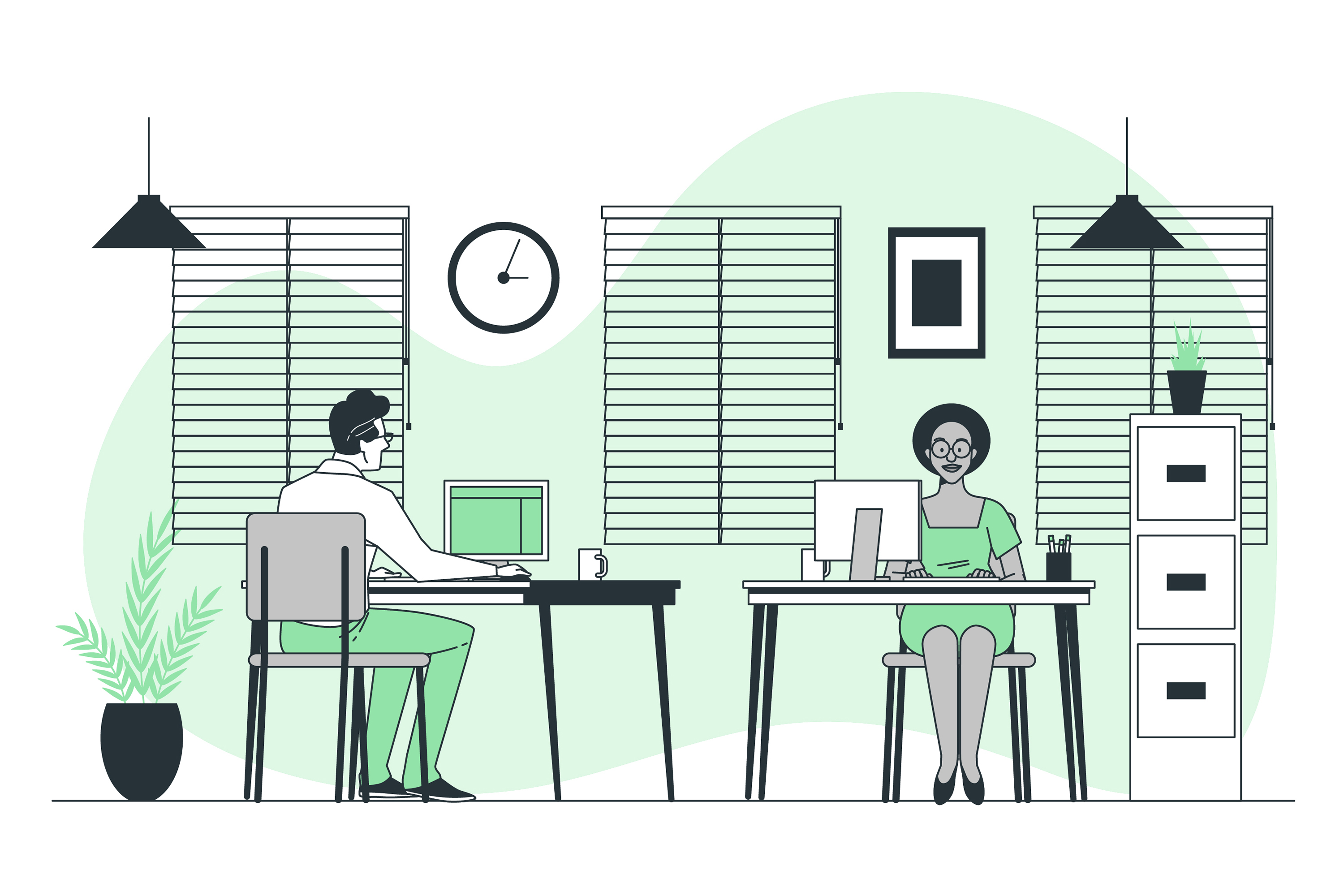 Accounting teamwork